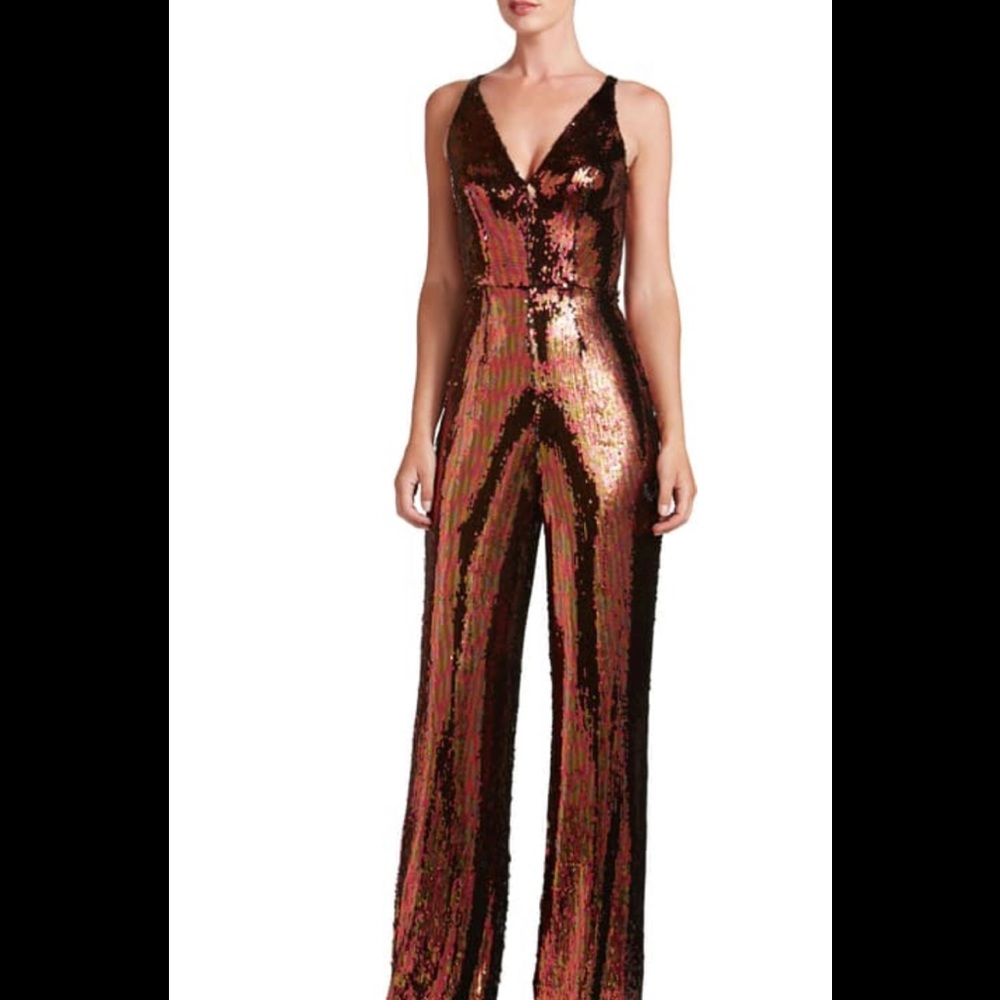 Dress the Population Sequin jumpsuit
